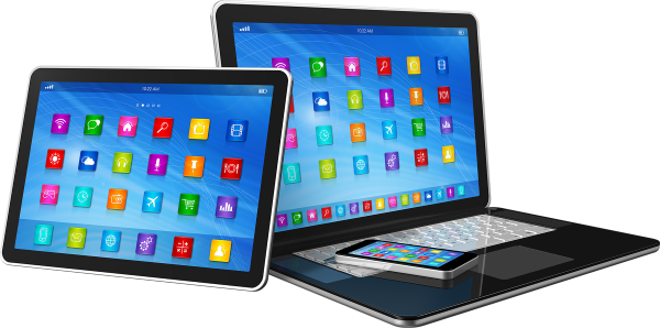 laptops and tablets